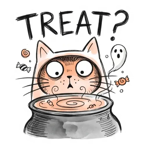 Stickers, social media, WhatsApp, funny, Halloween, free download, witch, funny , Halloween emojis smileys, Halloween cats, funny cat , (26)