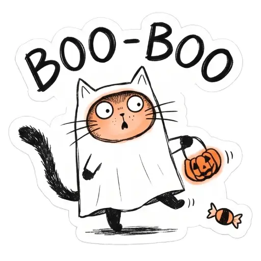 Stickers, social media, WhatsApp, funny, Halloween, free download, witch, funny , Halloween emojis smileys, Halloween cats, funny cat , (36)