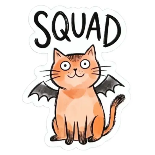 Stickers, social media, WhatsApp, funny, Halloween, free download, witch, funny , Halloween emojis smileys, Halloween cats, funny cat , (58)