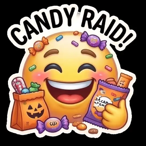 Stickers, social media, WhatsApp, funny, Halloween, free download, witch, funny , Halloween emojis smileys , office Halloween (38)