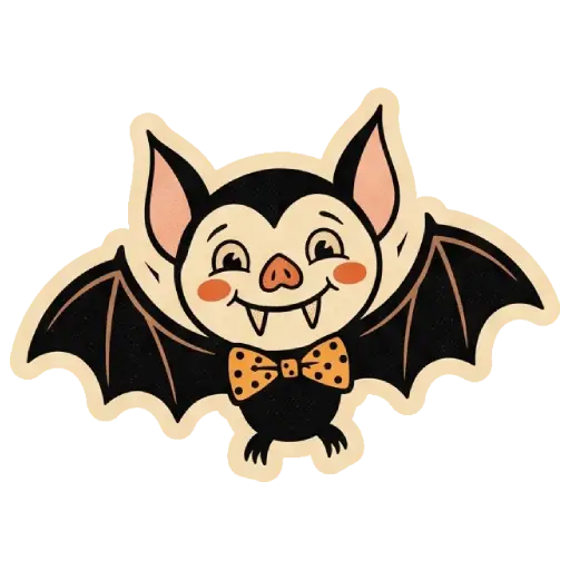 Stickers, social media, WhatsApp, funny, Halloween, vintage, old (9)