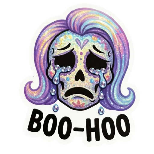 Stickers, sticker pack, social media stickers, funny, free, download, WAstickers, WhatsApp, Halloween, crazy skulls (10)