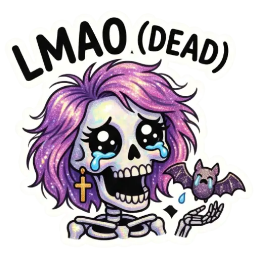 Stickers, sticker pack, social media stickers, funny, free, download, WAstickers, WhatsApp, Halloween, crazy skulls (16)
