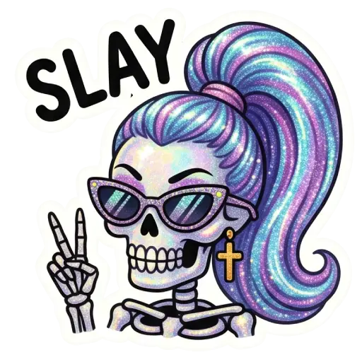 Stickers, sticker pack, social media stickers, funny, free, download, WAstickers, WhatsApp, Halloween, crazy skulls (17)