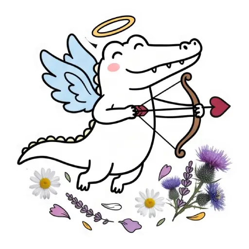 florak stickers, cute, funny, stickers, WhatsApp stickers, sticker pack, Alligator (27)