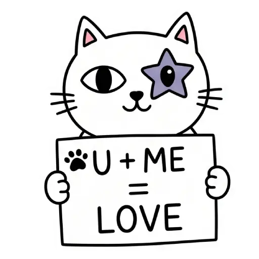 florak stickers, cute, funny, stickers, WhatsApp stickers, sticker pack, cat
