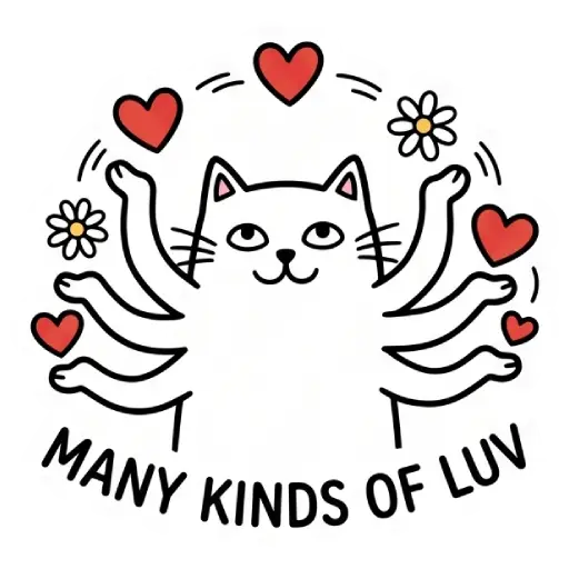 funny, cat, love, romantic, love you, WhatsApp, sticker, valentine (22)