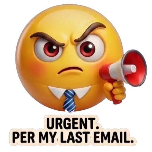 office jokes, smiley faces, emoji, funny office stickers, office, boss, WhatsApp stickers, sticker pack, free download (28)