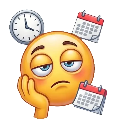 smiley faces, emoji, funny office stickers, office, boss, WhatsApp stickers, sticker pack, free download (6)